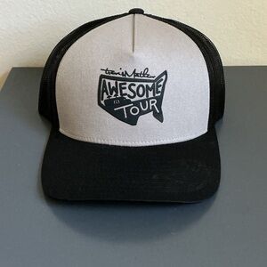 Travis Mathew Black and Gray Hat